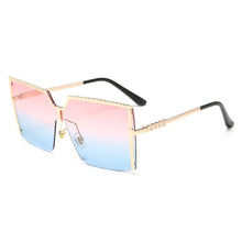 Load image into Gallery viewer, Oversized Bling Sunglasses
