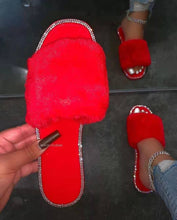 Load image into Gallery viewer, Furry Sandals Slippers For Women
