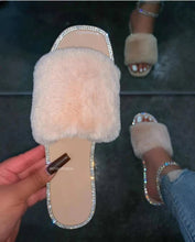 Load image into Gallery viewer, Furry Sandals Slippers For Women
