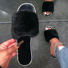 Load image into Gallery viewer, Furry Sandals Slippers For Women
