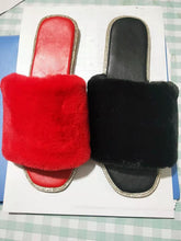 Load image into Gallery viewer, Furry Sandals Slippers For Women
